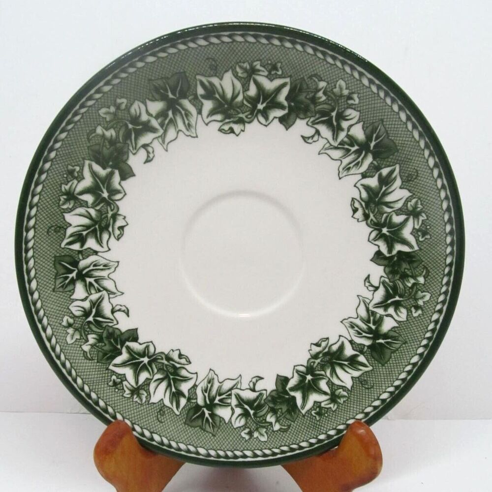 Kent By Josiah Wedgwood And Sons For Williams Sonoma 6 5/8" Green Saucer Plate